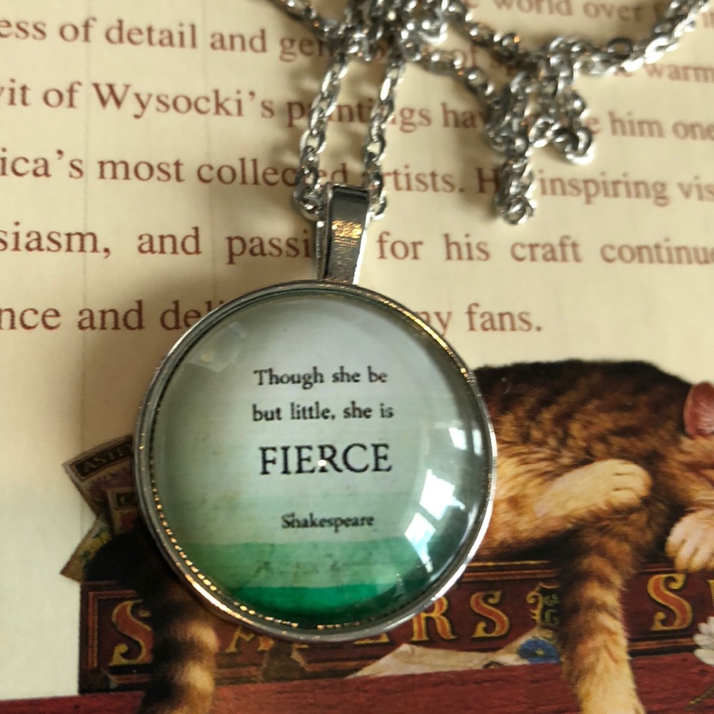 🌸Though she is little..... necklace 🌸